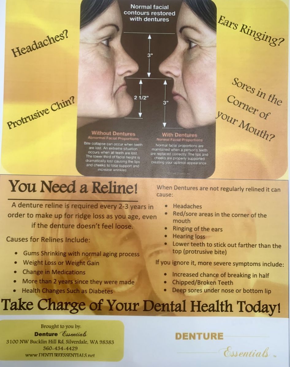 Patient Forms Denture Essentials Silverdale Mount Vernon WA